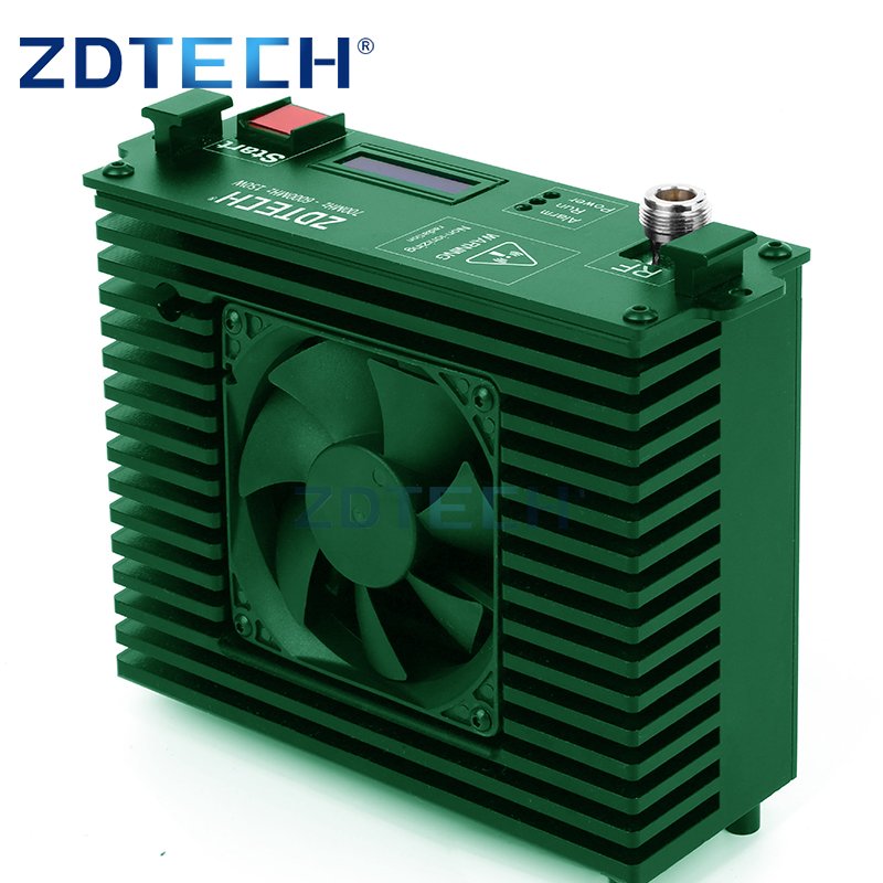 Ultra Wideband 700-6000MHz 150W DDS Signal Generator Power Amplifier Module with Cooling Fan and Heat Sink RF Module