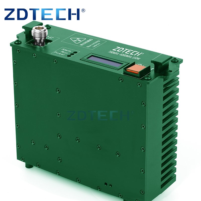 Ultra Wideband 700-6000MHz 150W DDS Signal Generator Power Amplifier Module with Cooling Fan and Heat Sink RF Module
