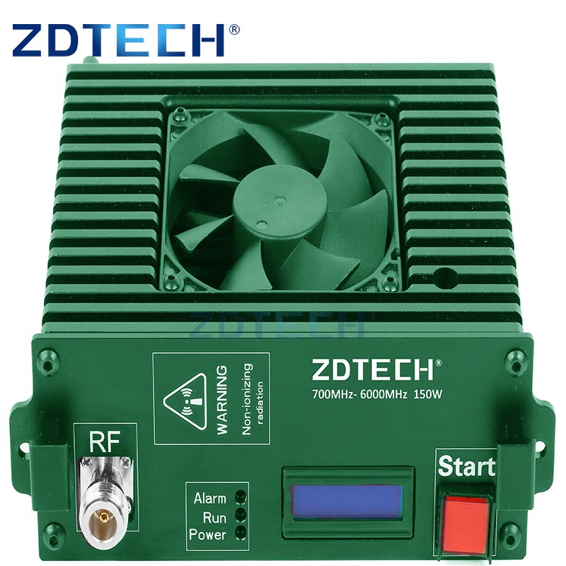 Ultra Wideband 700-6000MHz 150W DDS Signal Generator Power Amplifier Module with Cooling Fan and Heat Sink RF Module