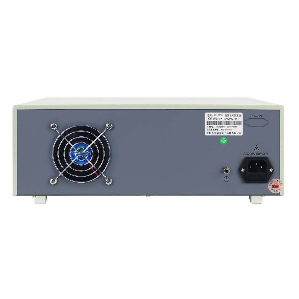 REK RK1316G 0.1Vrms--28.5Vrms Audio Signal Generator 100W Sweep Generator for Speakers and headphones with measurable polarity