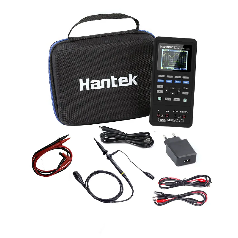 Hantek2000 Series Hantek 2D72 2D42 2C72 2C42 Handheld Oscilloscope Signal Source Multimeter 3 in 1 With Color LCD Screen