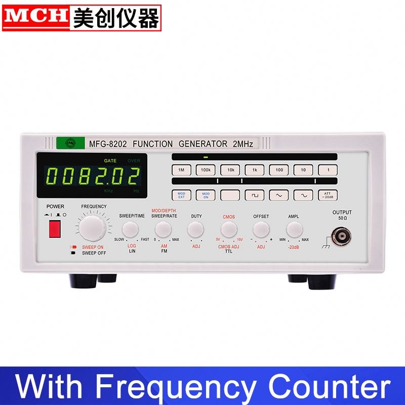 2MHz Function Generator With AM/FM And Frequency Counter MFG-8202