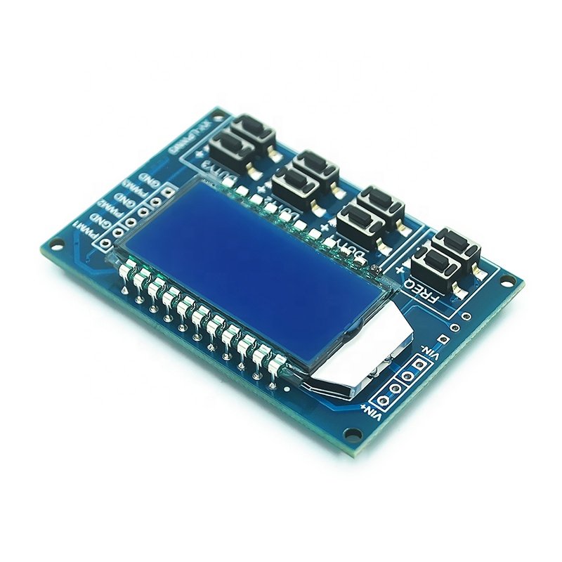 XY-LPWM3 3-way Signal Generator PWM Board Module Pulse Frequency Duty Cycle Adjustable Module LCD Display Upgraded Version
