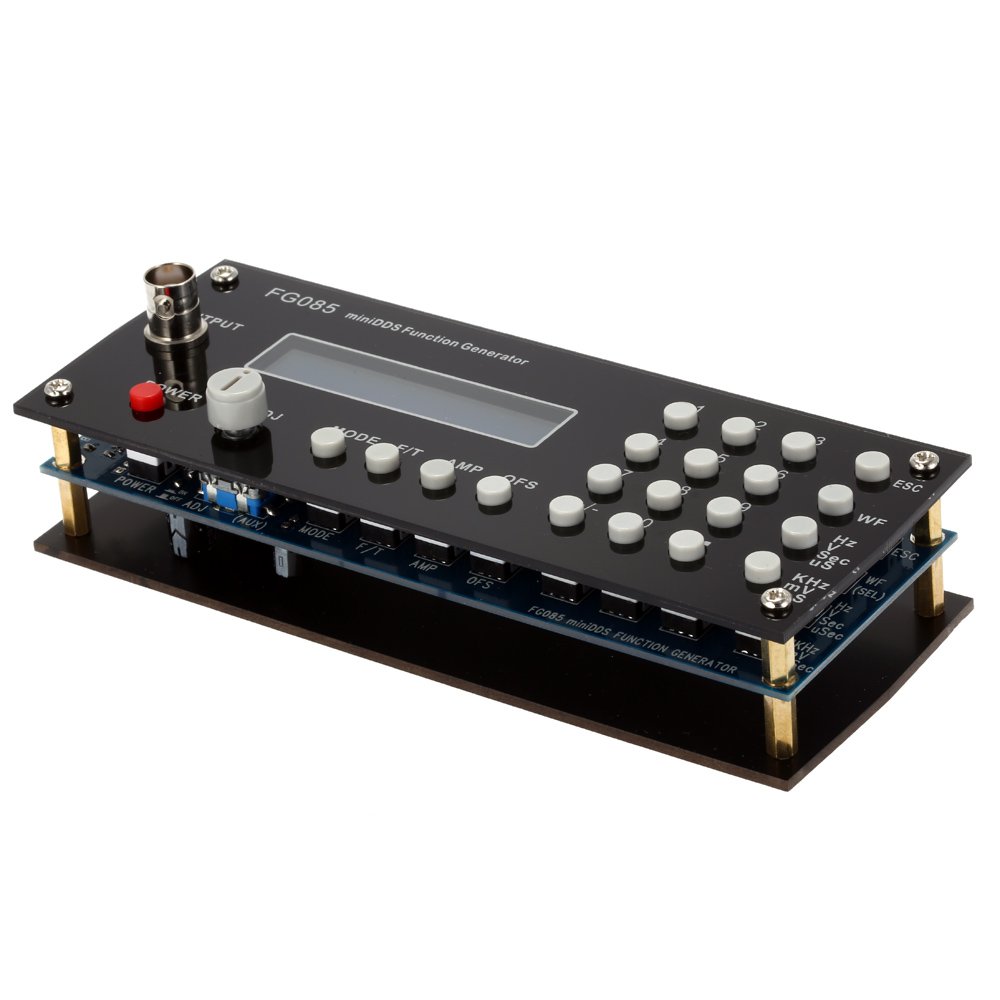 Digital Frequency Generator DDS Function Signal Generator Finished Product with Panel Power Sine Square Sawtooth Triangle Wave