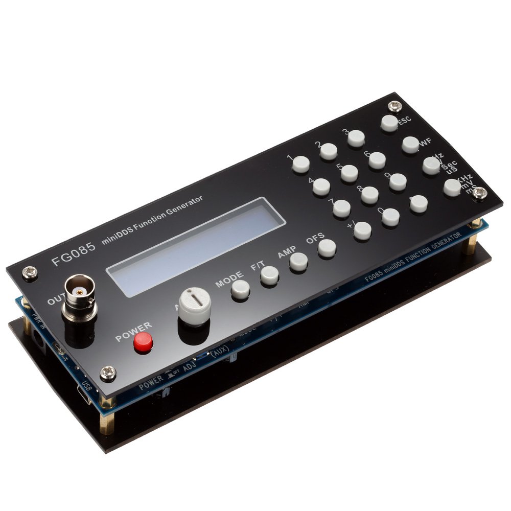 Digital Frequency Generator DDS Function Signal Generator Finished Product with Panel Power Sine Square Sawtooth Triangle Wave
