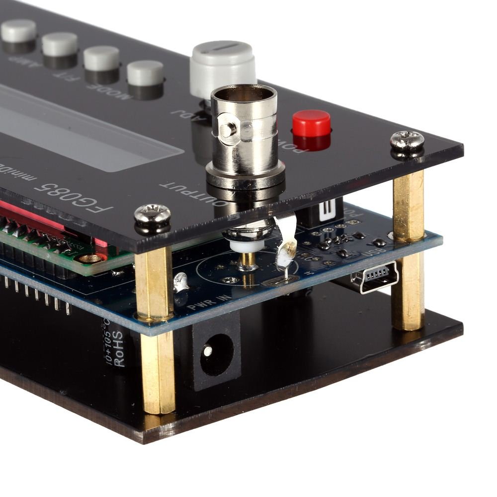 Digital Frequency Generator DDS Function Signal Generator Finished Product with Panel Power Sine Square Sawtooth Triangle Wave