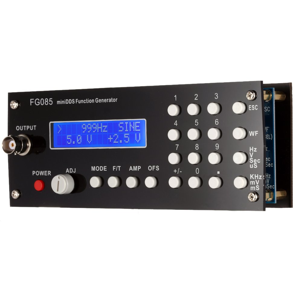 Digital Frequency Generator DDS Function Signal Generator Finished Product with Panel Power Sine Square Sawtooth Triangle Wave