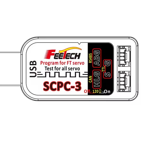FE-SCPC-3 third-generation servo programming tester, compatible with RS485 and TTL single bus CAN signal levels