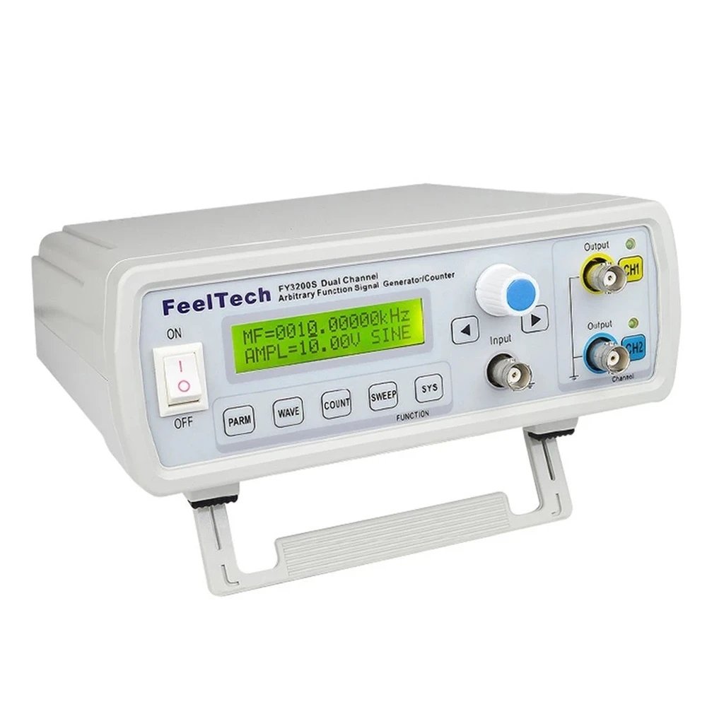 FY3200S 6/12/20/24/25MHz Digital DDS Dual-channel Function Signal Source Generator Arbitrary Waveform/Pulse Frequency Meter