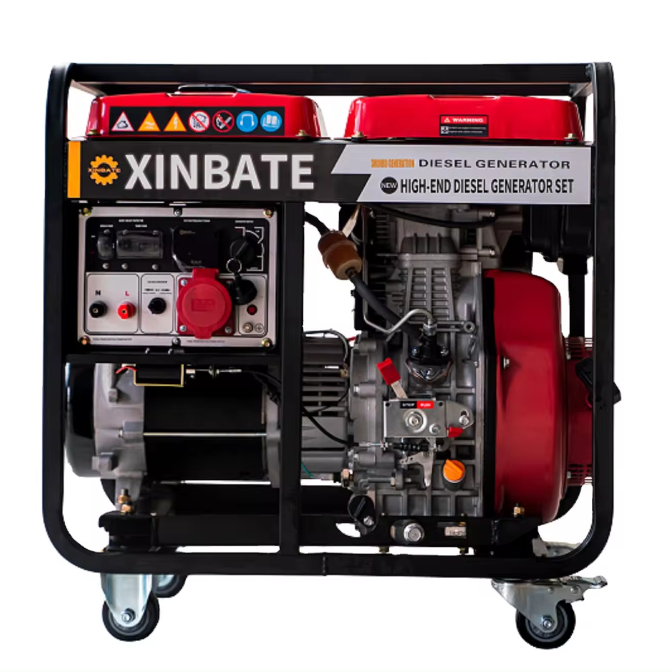 Xinbate small dynamo 220v signal genset diesel generator portable
