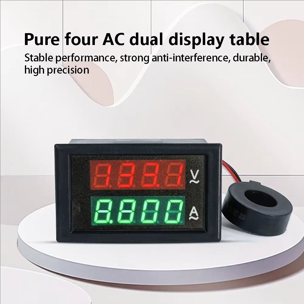 AC 220V/380V Voltage and Current Signal Generator 100A Digital Voltmeter Ampere Meter for 3 Digit LED Display DL85-2041 2042