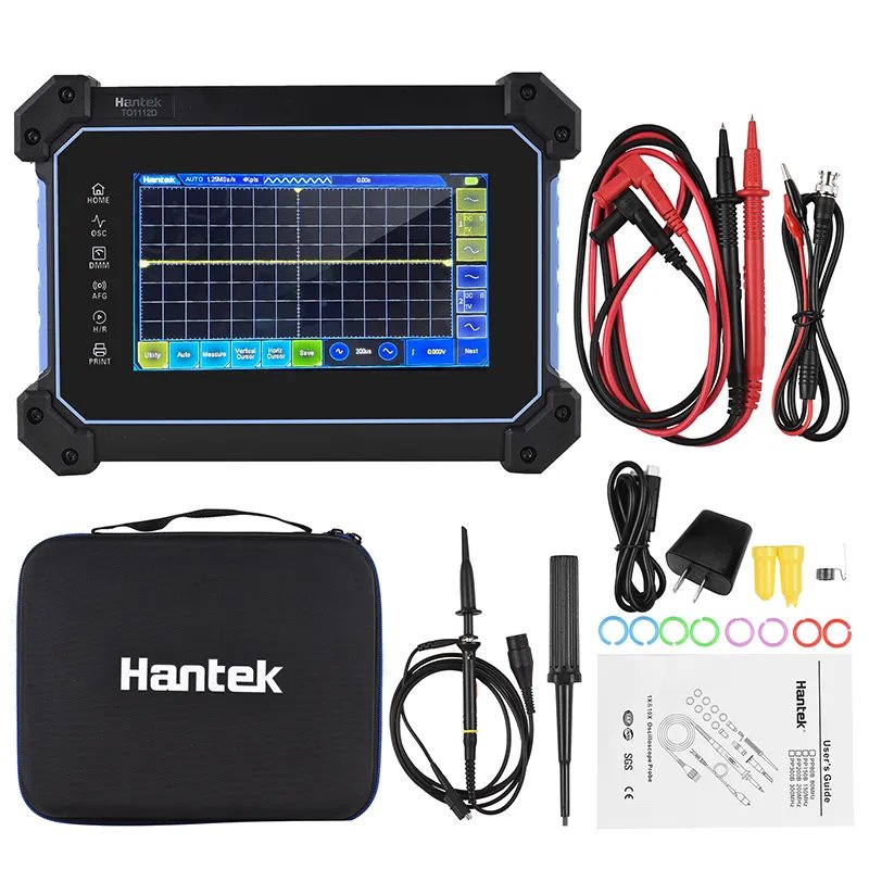 Hantek TO1112 Digital flat panel oscilloscope multifunctional touch dual channel