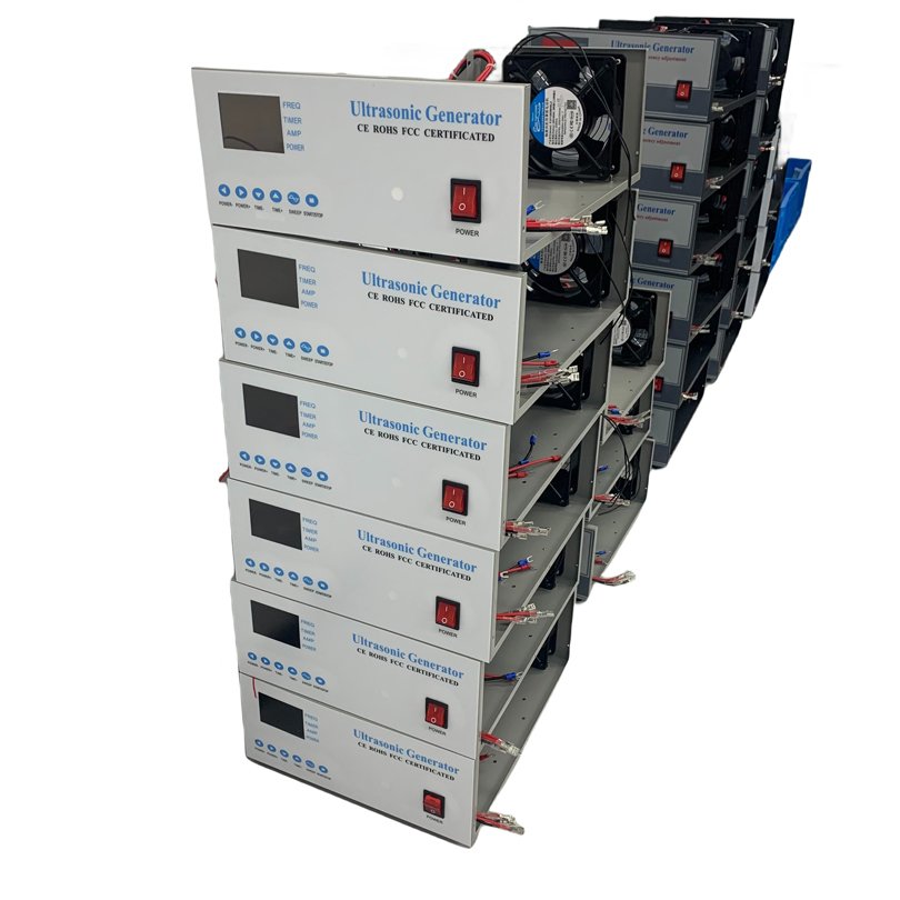 200W-3000W Ultrasonic Power Adjustable Frequency Generator For 30L-200L Heated Ultrasonic Cleaner