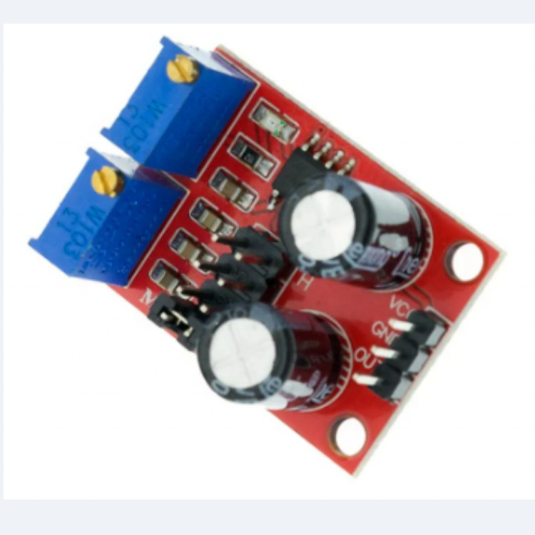 NE555 Pulse Frequency Duty Cycle Adjustable Module 10kHz -200kHz Square Wave Signal Generator For Arduino DIY Kit Stepper Motor