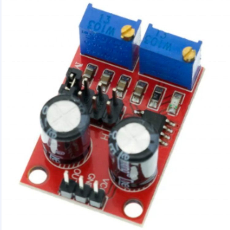 NE555 Pulse Frequency Duty Cycle Adjustable Module 10kHz -200kHz Square Wave Signal Generator For Arduino DIY Kit Stepper Motor