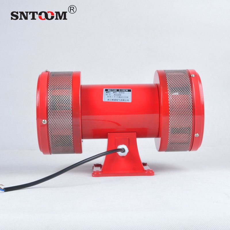 Ms-590 Industrial Double Electric Manual Mini Motor Siren Alarm 140db 150db 160db