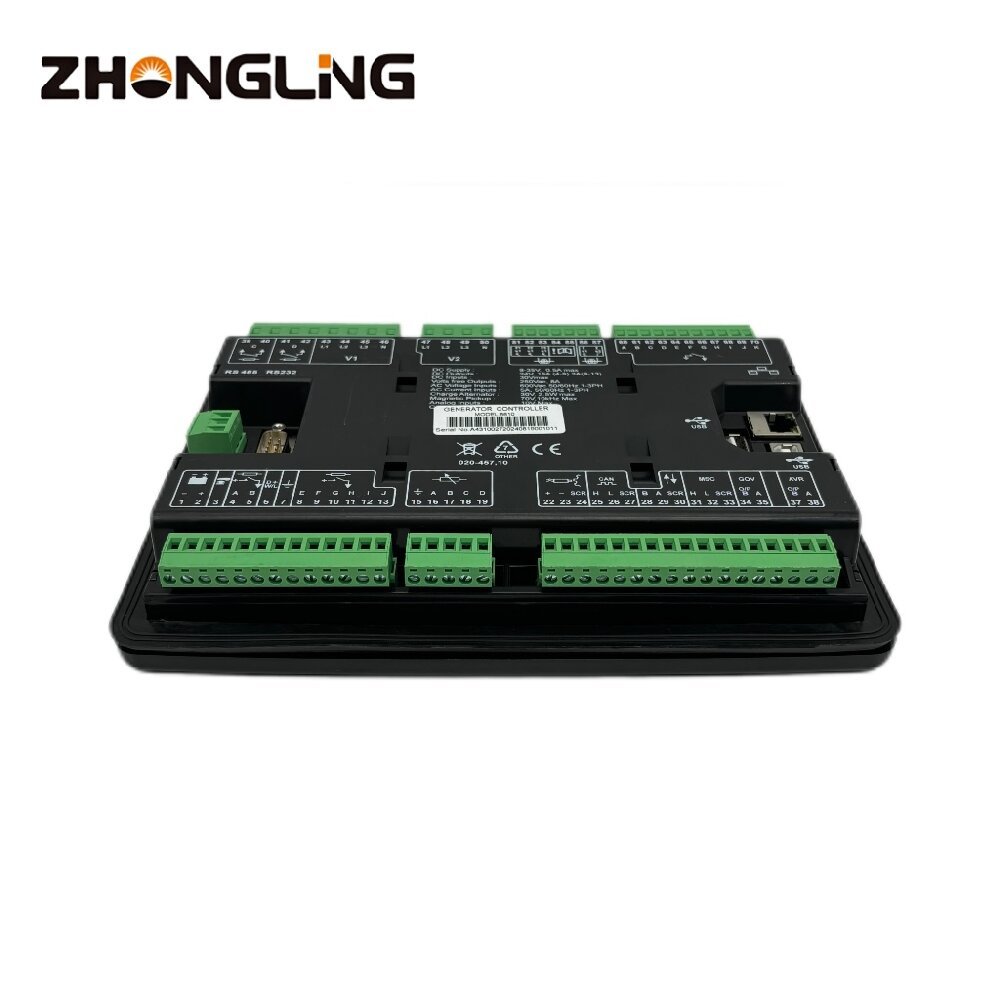Auto Start Diesel Engine Smartgen Genset Dse8610 Controller Generator Control Module Deep Sea Dse 8610