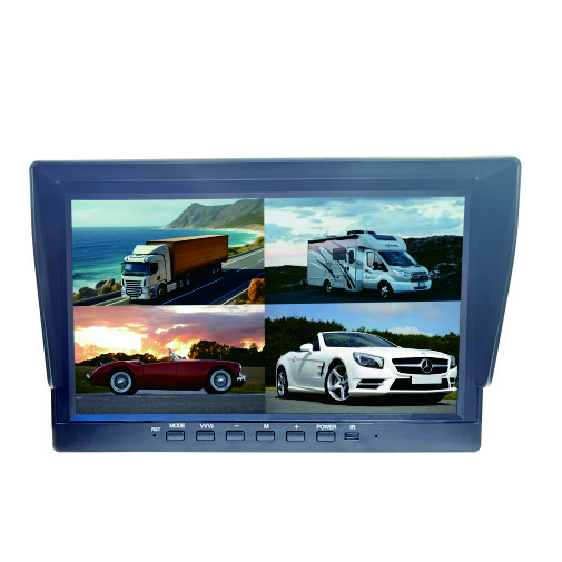 10 inch hd tft lcd car rearview monitor supports 8 languages Dash Cam Dvr Recorder Dual Front Reverse Backup