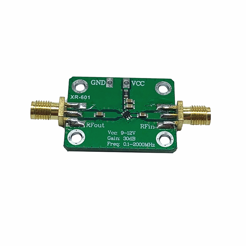 RF Wideband Amplifier 30dB low-noise LNA Broadband Module for Signal generator DC 6V-12V 0.1-2000MHz