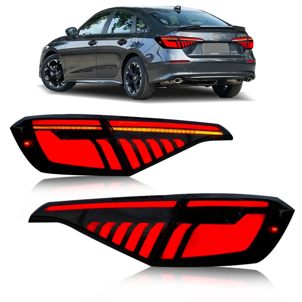 Upgrade LED car tail light lamp Assembly for honda civic 11th generation modification