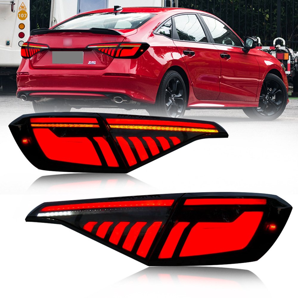 Upgrade LED car tail light lamp Assembly for honda civic 11th generation modification