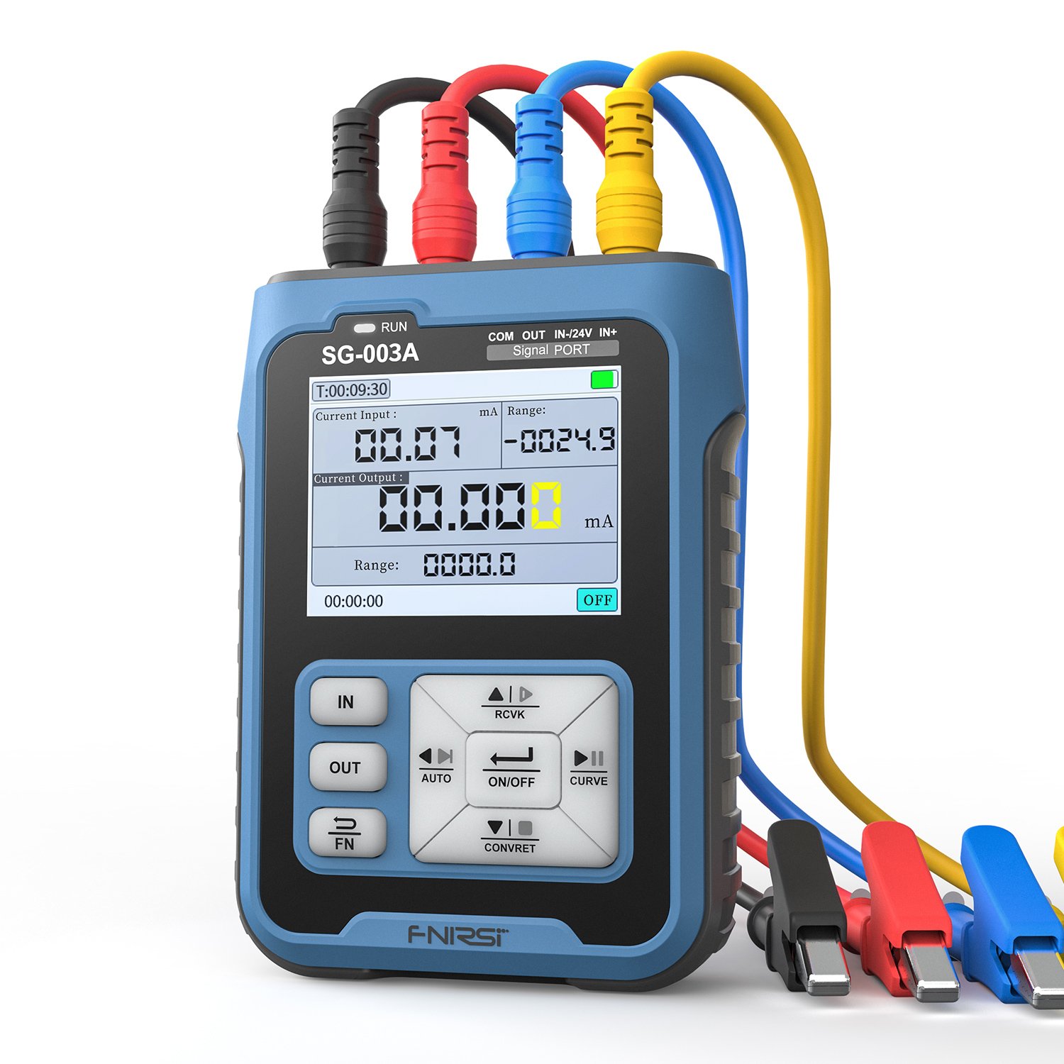 FNIRSI SG-003A Auto Signal Generator 0-10V Adjustable Current Voltage Simulator 4-20mA Automotive Signal Generator