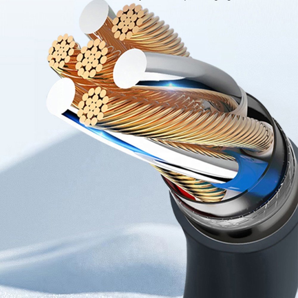 AC American standard type 1 ZR-USO02-4 the cable core material is oxygen-free pure copper cable waterproof