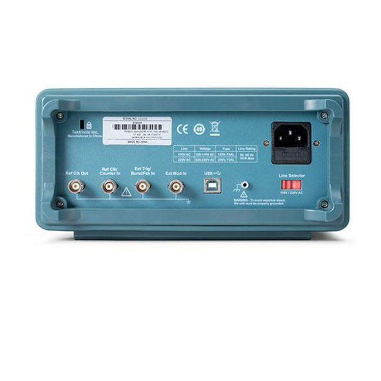 Tektronix AFG1022 25 MHz 2 channels arbitrary waveform function signal generator training platform