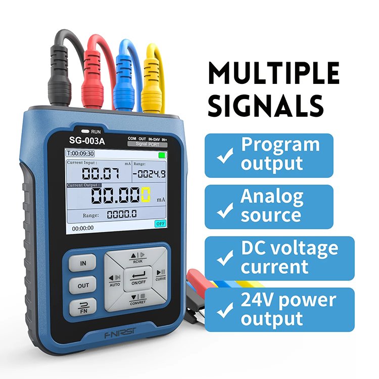 FNIRSI SG-003A Multifunctional Signal Generator 0-10V Adjustable Current Voltage Simulator Signal Generator Sources Transmitter