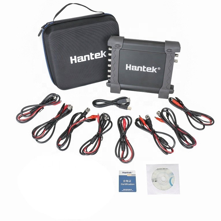 Oscilloscope Hantek 1008C 8 Channels Programmable Generator Automotive Digital Multime PC Storage