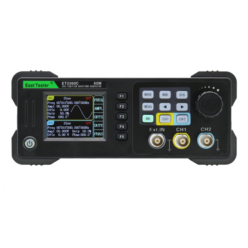 ET33C Series DDS DUAL-CHANNEL FUNCTION/ARBITRARY WAVEFORM GENERATOR