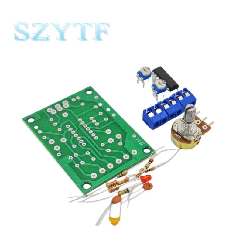 ICL8038 DIY Function Signal Generator Kit Set Multi-channel Waveform Generator Electronic Production Practice 12-24v 50-200KHZ