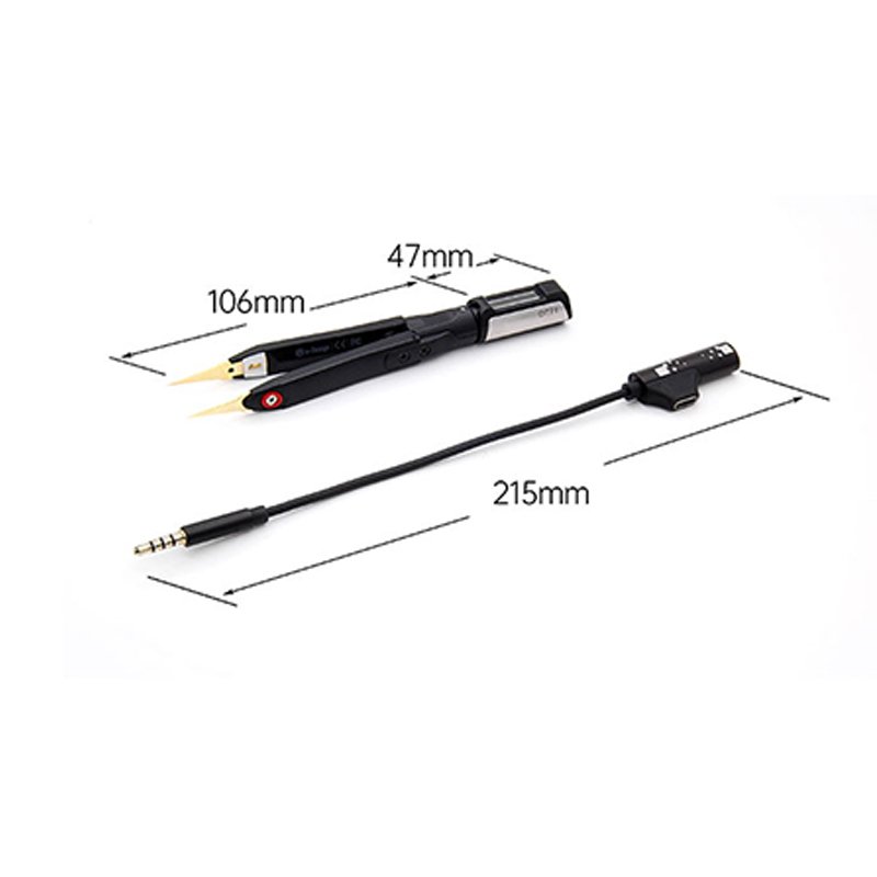 DT71 Mini Digital Tweezers Smart SMD Tester Portable LCR Meter Diode Resistor Capacitor Checker 10KHz Signal Generator Auto Scan