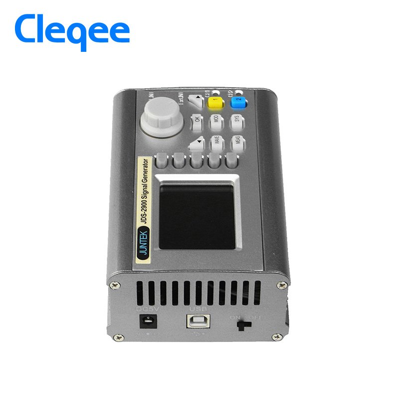 Cleqee-2 JDS2900-30M DDS function Arbitrary digital control dual channel waveform 30MHz signal generator