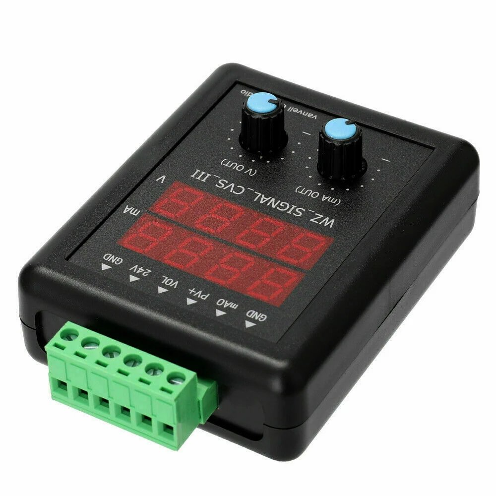 0-22mA 24V Signal Generator Current Voltage Adjustable Transmitter Calibrator Signal Source Constant Current Source Simulator