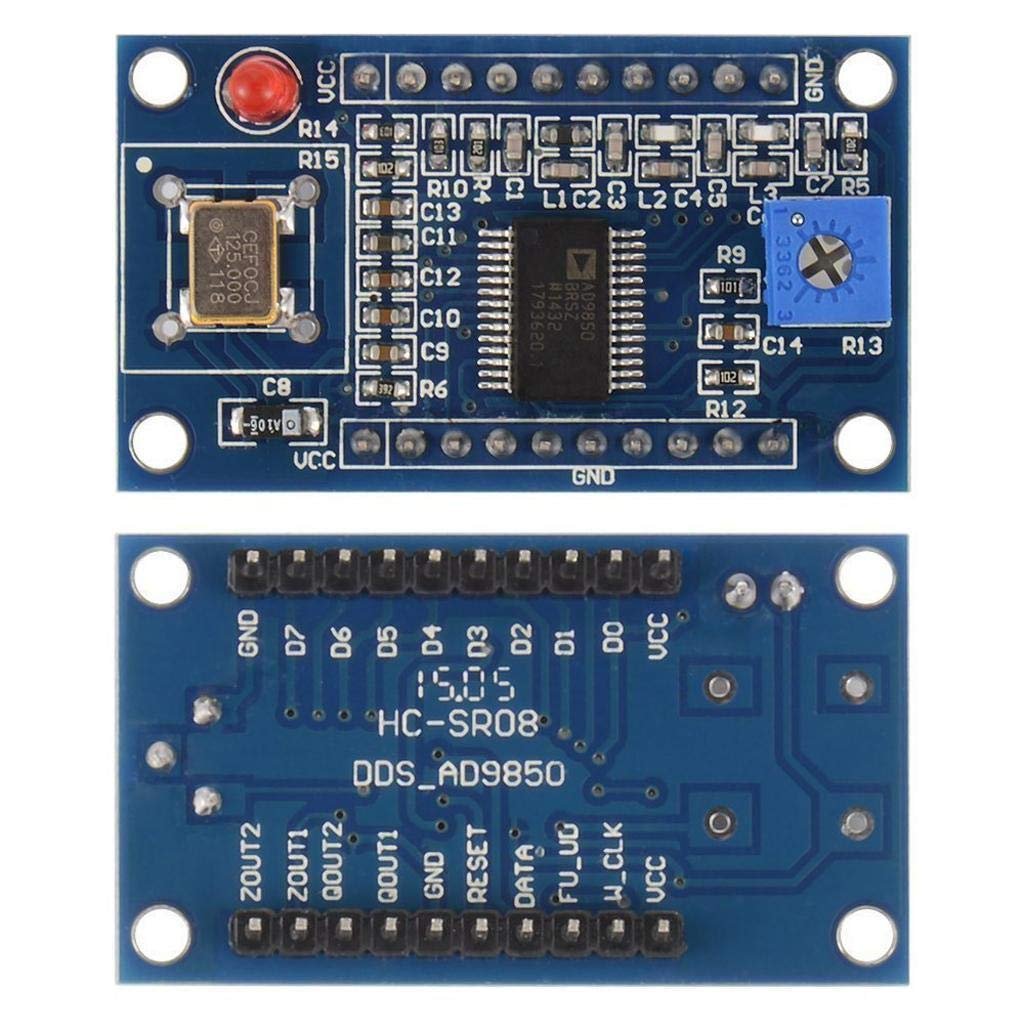 Aismartlink DDS AD9850 Signal Generator Module 0-40MHz Sine Wave and 2 Square Wave Output IC Test Equipment