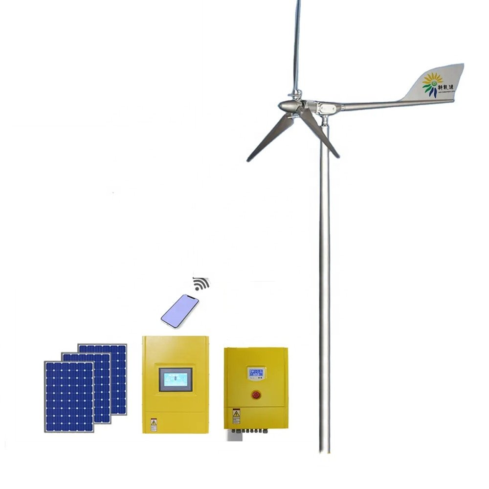 3KW 5KW 10KW 15KW 20KW 30KW 40KW 50kw WIND GENERATOR 230v 380v on grid system kit