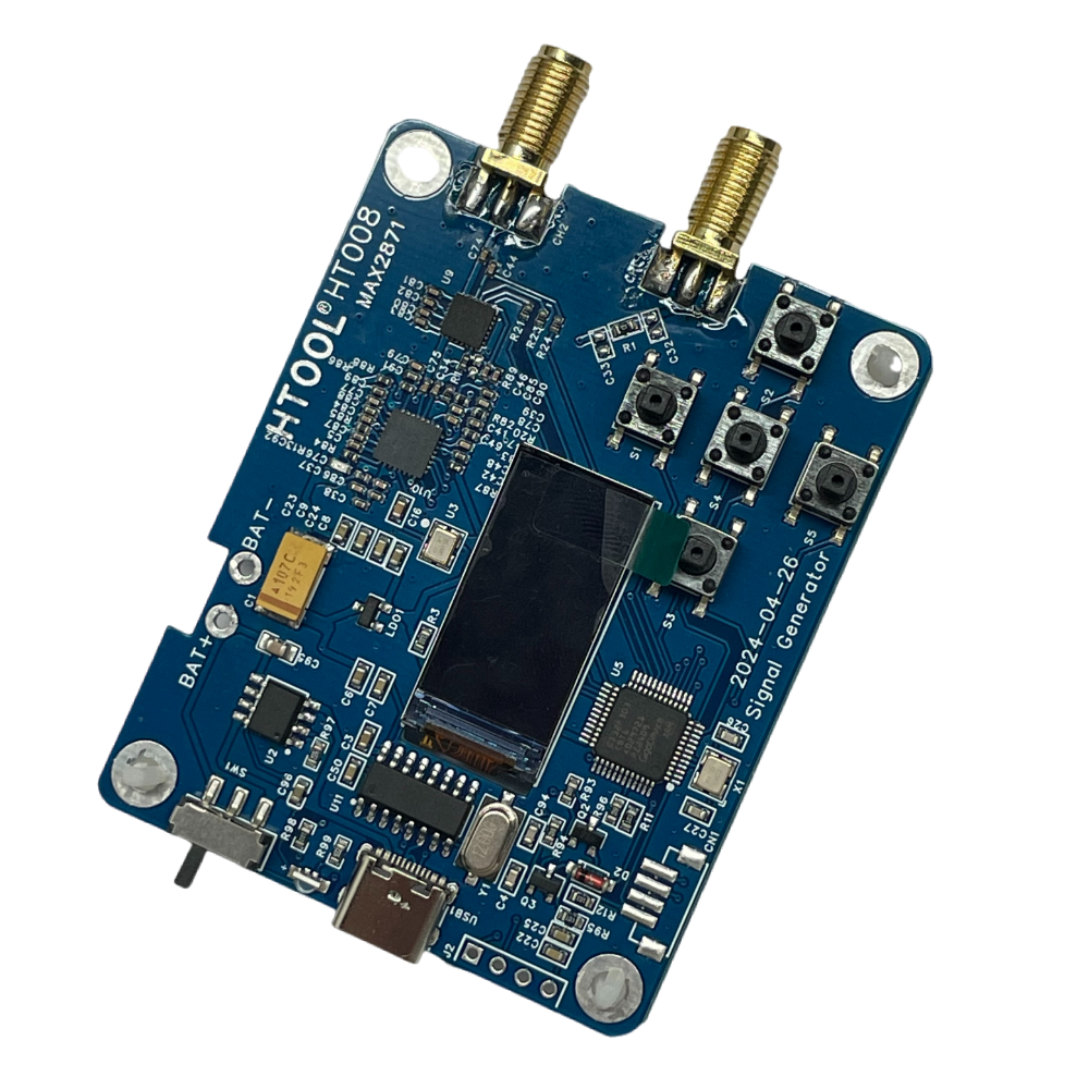 HT008 23.5-6000MHz RF Signal Source Module ,Consists of MAX2871, Serial Control