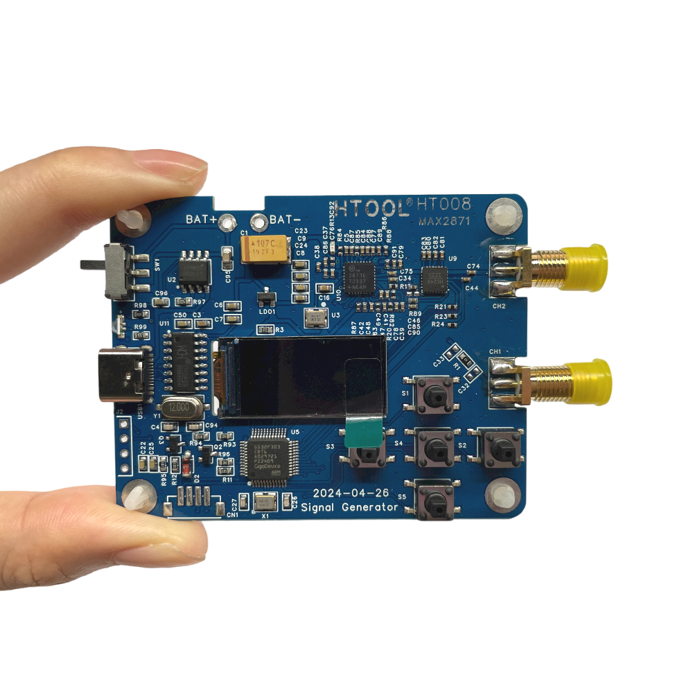 HT008 23.5-6000MHz RF Signal Source Module ,Consists of MAX2871, Serial Control
