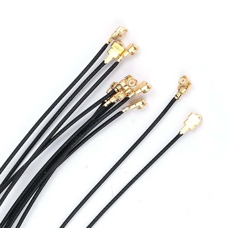 RF0.81 RF coaxial cable IPEX1/3/4 generation connector to SMA connector, high-speed signal transmission low loss RF081 RF feeder