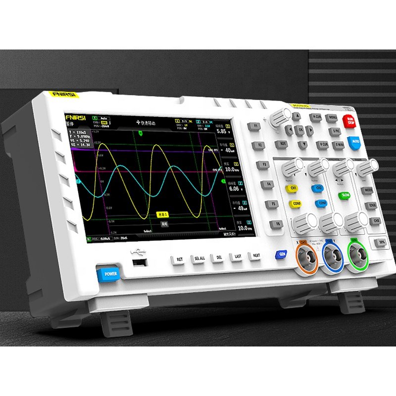 Digital oscilloscope FNIRSI-1014D dual-channel 100M bandwidth 1GS sampling signal generator 1014D