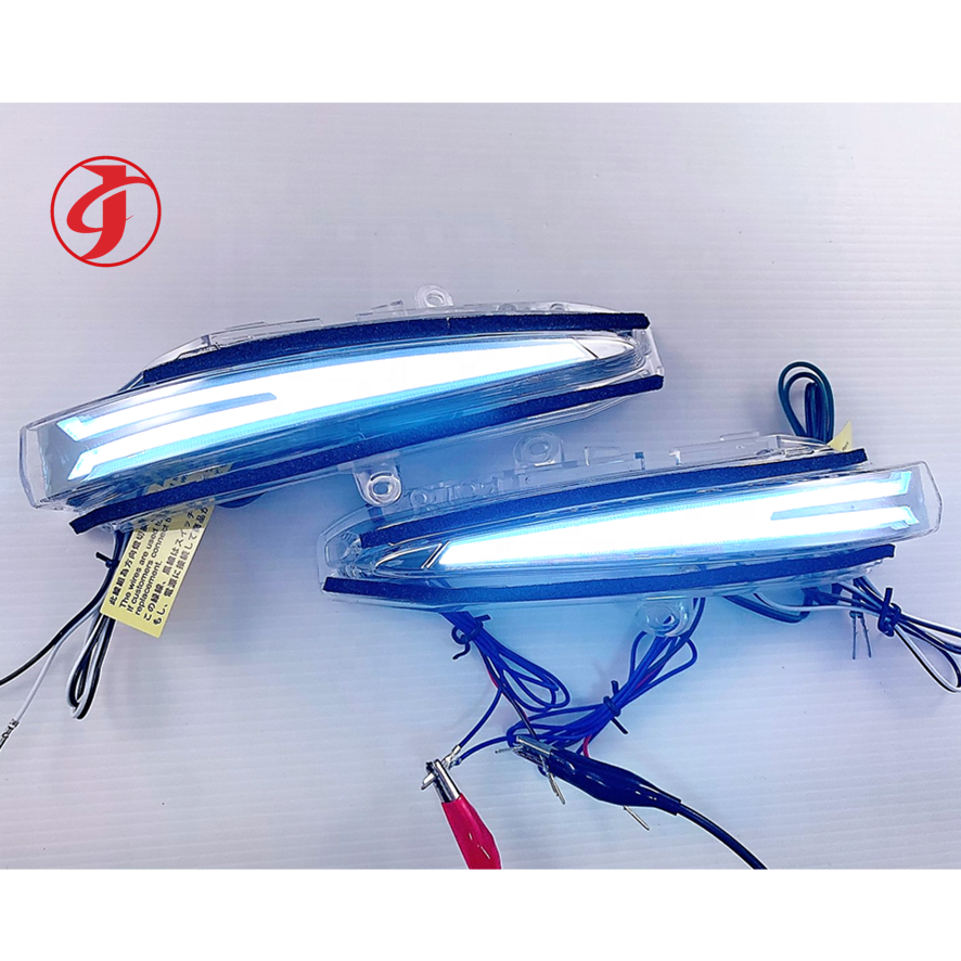 Car Accessories FLOWING LED SIDE MIRROR LIGHT FOR TOYOTA 4 RUNNER/ALPHARD/VOXY 80/NOAH 80/ESQUIRE/RAV4 V/New Highland~CLEAR LENS