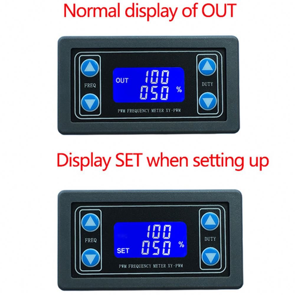 XY-PWM Adjustable Square Wave Rectangular Signal Generator 3.3-30V PWM Pulse Frequency Duty Frequency Range 1Hz~150KHz