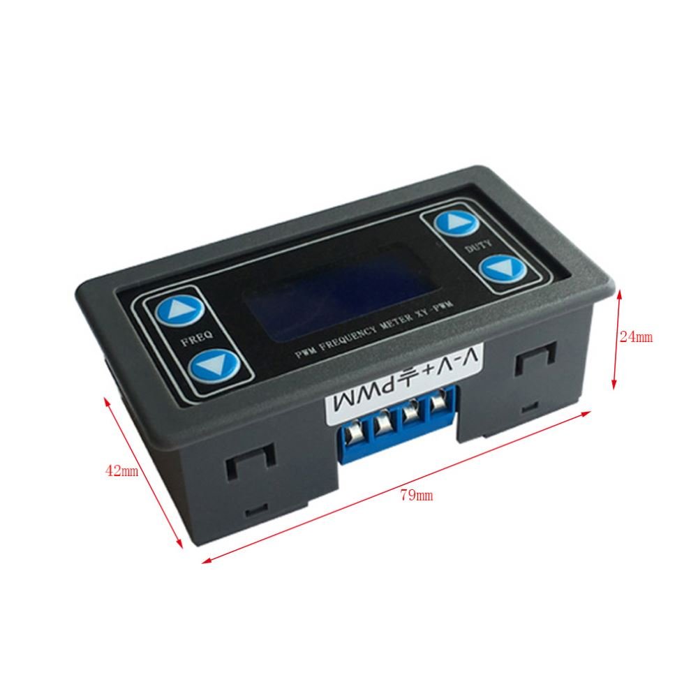 XY-PWM Adjustable Square Wave Rectangular Signal Generator 3.3-30V PWM Pulse Frequency Duty Frequency Range 1Hz~150KHz