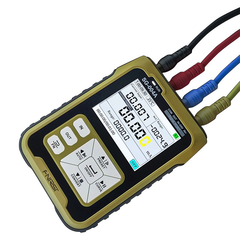 FNIRSI SG-004A 4-20mA Multifunctional Signal Generator PT100 Thermocouple Resistance Pressure Transmitter Process Calibrator