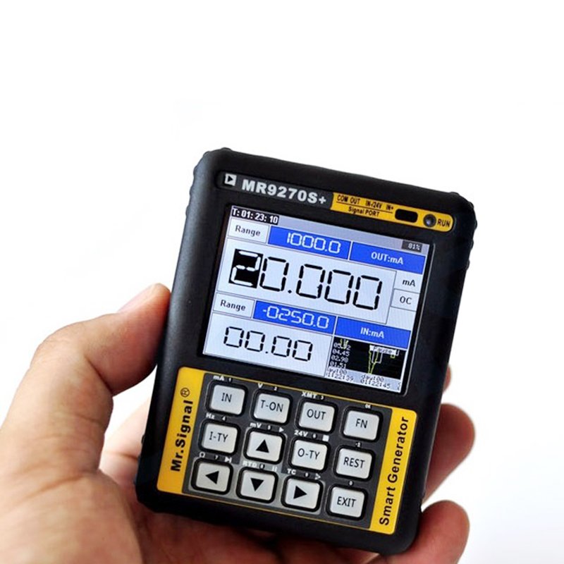 Cleqee MR9270S 4-20mA signal generator calibration Current voltage floating measurement