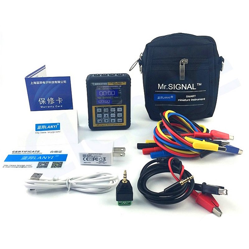 Cleqee MR9270S 4-20mA signal generator calibration Current voltage floating measurement