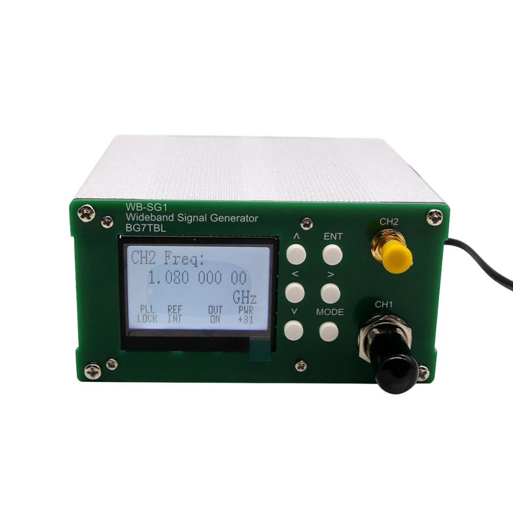 1Hz-15GHz RF Signal Generator Wideband Signal Generator with Power Adjustment Built-in OCXO