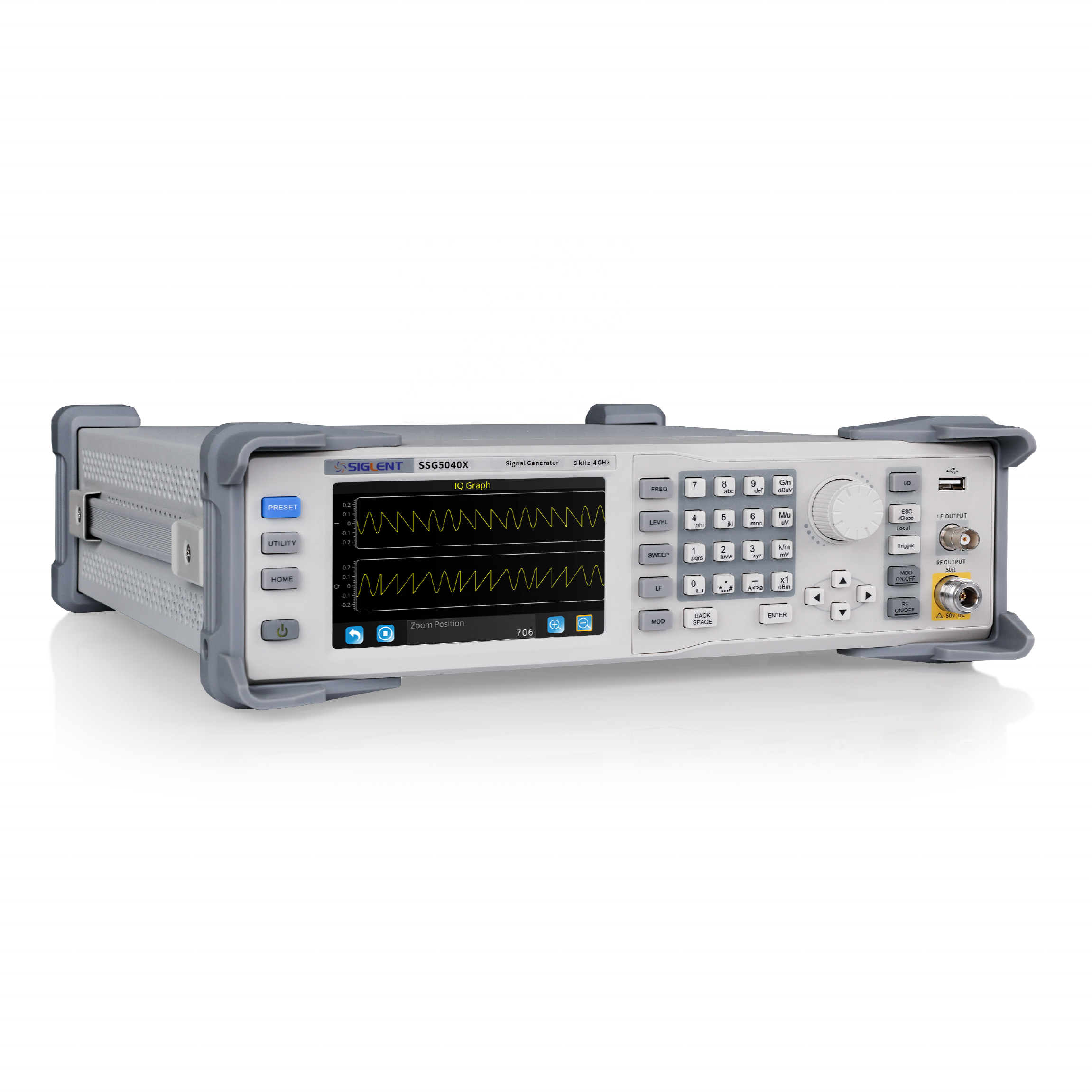 Siglent SSG5040X RF Signal Generator Frequency range CW MODE 9 kHz ~ 4 GHz