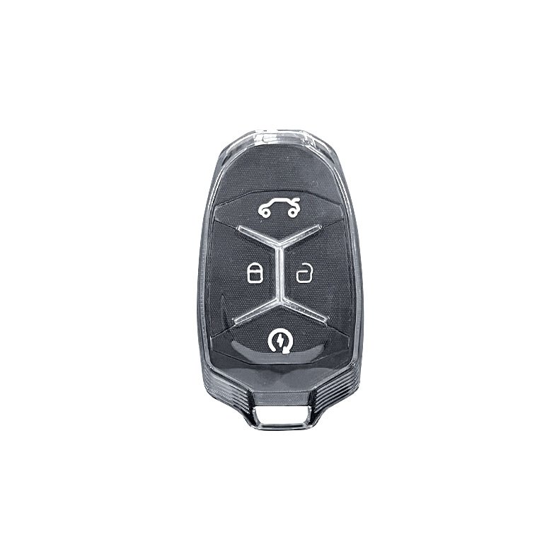 Suitable for Chery Jetour Traveler Key cover TPU Transparent Car Keycase Anti drop and Anti scratch Protective Case